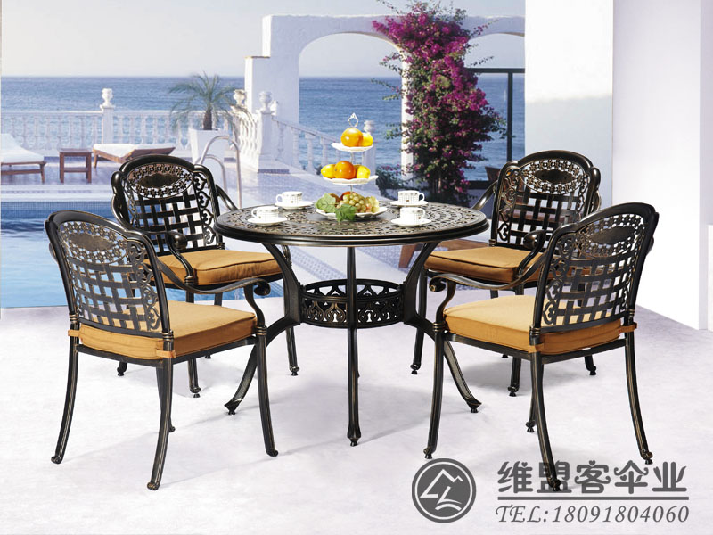 庭院楼台休闲家具2